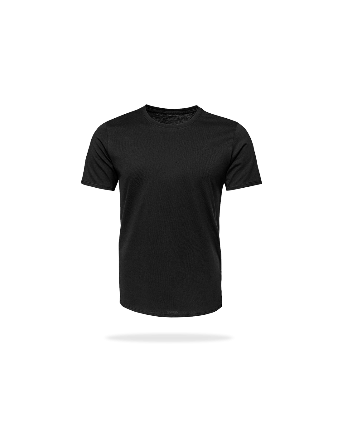 Black / White Cotton T-Shirt*++*Black / White Cotton T-Shirt